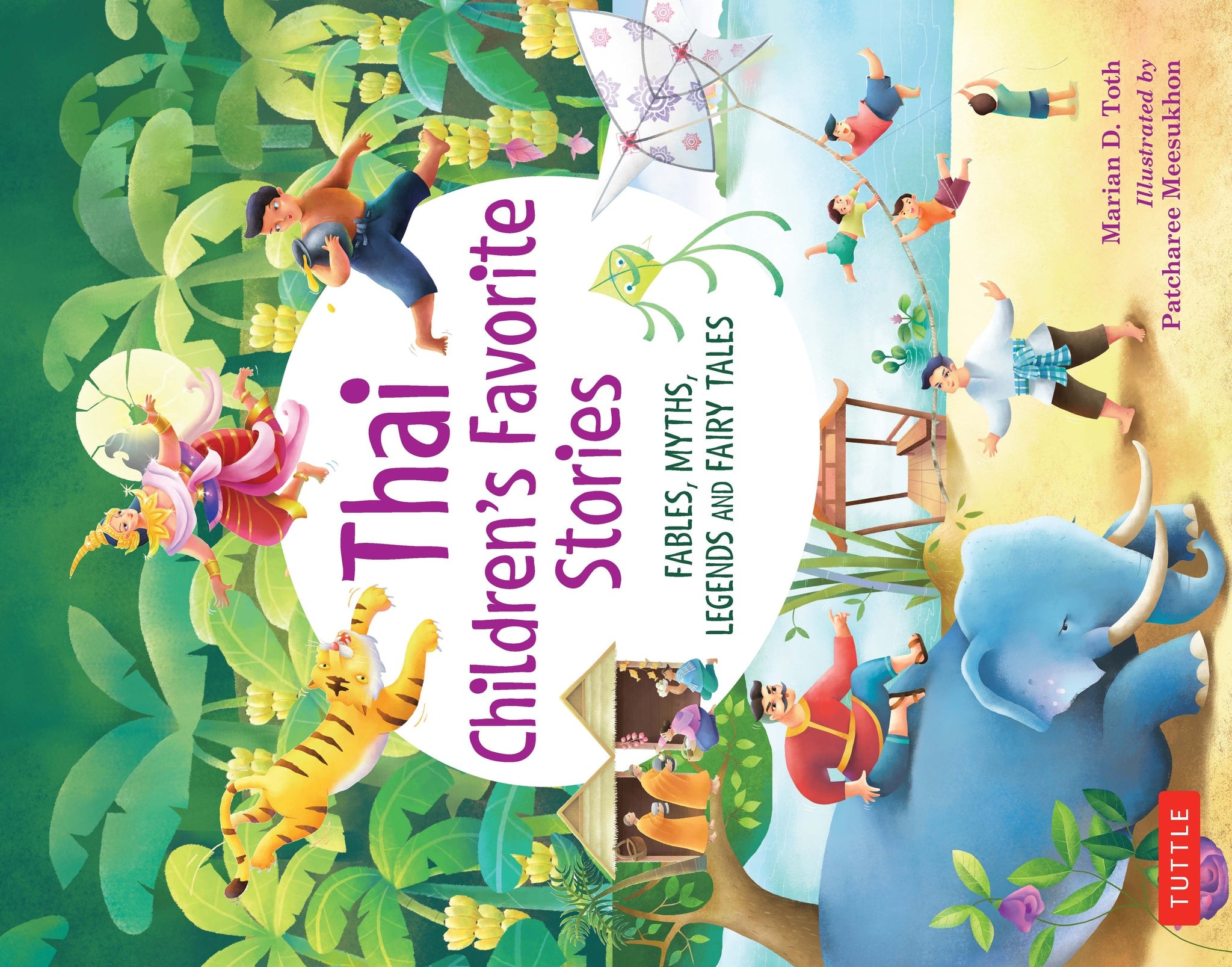 Cover image for Thai Children's Favorite Stories ISBN 9780804837088